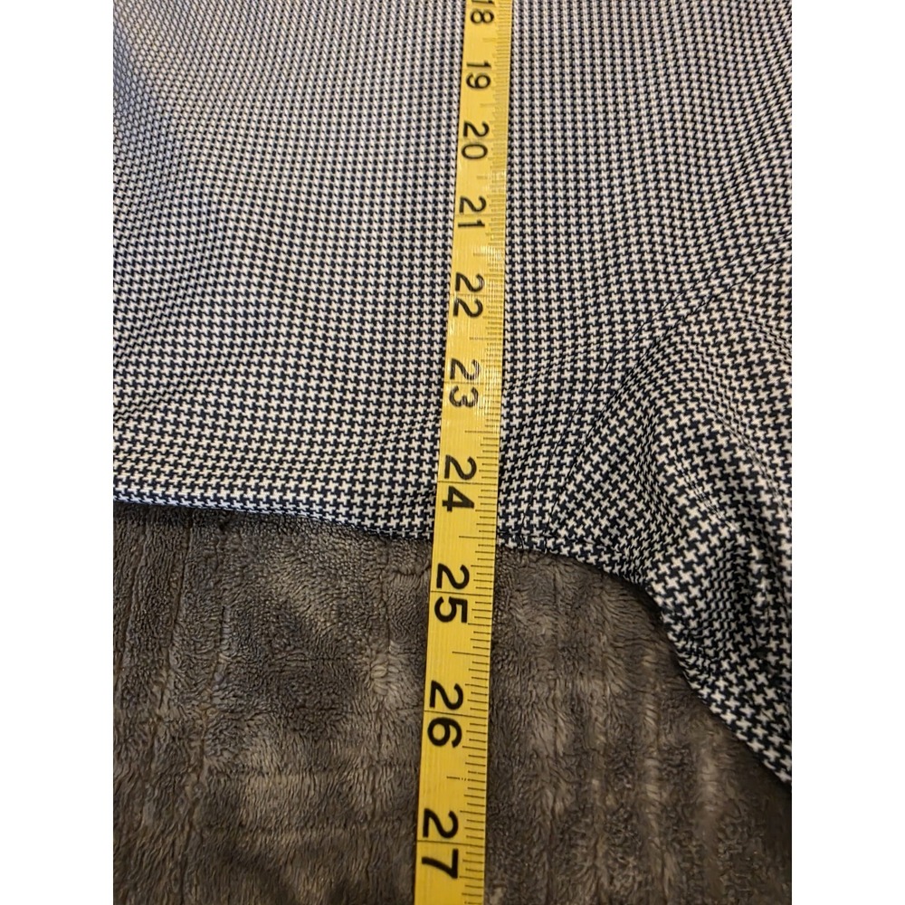 Walter Hagen Golf Blue & White Geometric Polo Golf Collared Shirt Men's XLarge - Picture 4 of 9